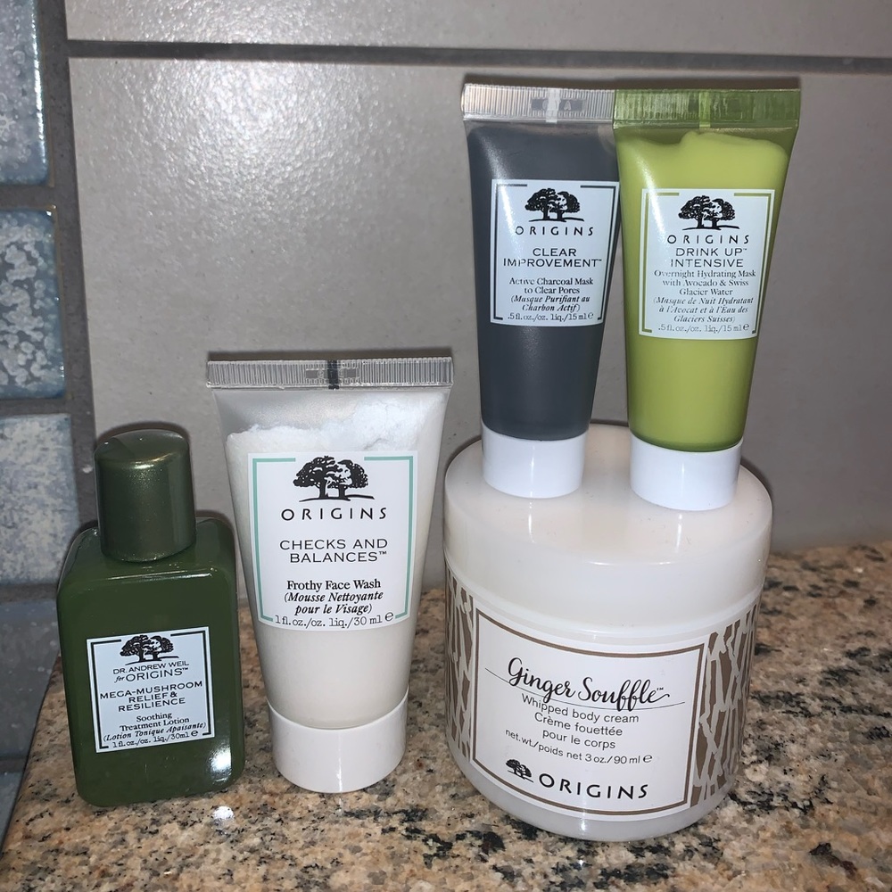 Origins and (2) NYX travel size